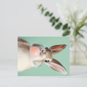 PaasBunny die een tandvlees leuk vindt Briefkaart (Staand voorkant)