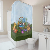 Paasbunny Douchegordijn (In situ)