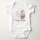paasbunny en Baby Chick Romper (Voorkant)