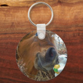 PaasBunny en bruin paard Sleutelhanger (Voorkant)