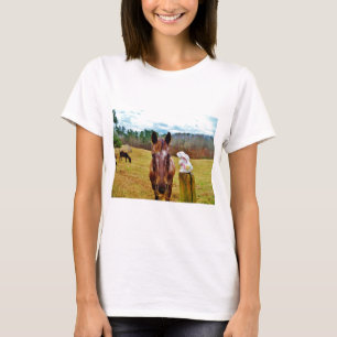 PaasBunny en bruin paard T-shirt