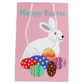 PaasBunny en chocolade-eieren Medium Cadeauzakje (Achterkant)