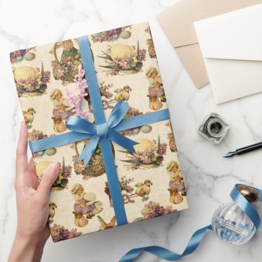 paasbunny en damesfeest cadeaupapier (Geschenken)