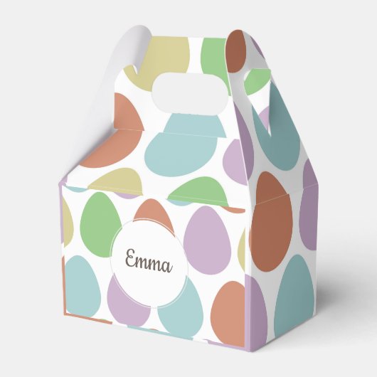 Paasbunny Favor Box Bedankdoosjes (Voorkant Zijde)