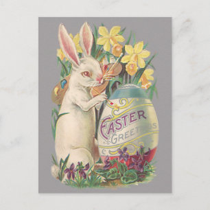 paasbunny feestdagenkaart