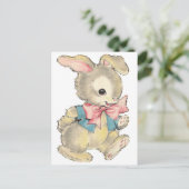 paasbunny feestdagenkaart (Staand voorkant)