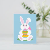 Paasbunny Feestdagenkaart (Staand voorkant)