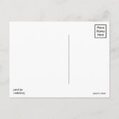 Paasbunny Feestdagenkaart (Achterkant)