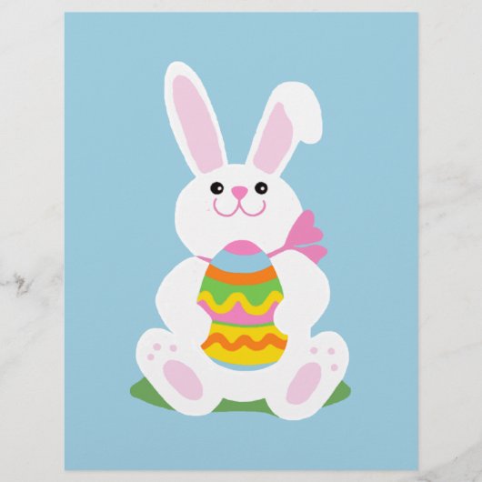 Paasbunny Flyer (Voorkant)