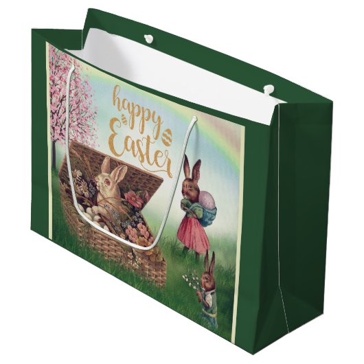 paasbunny groot cadeauzakje (Voorkant Gekanteld)