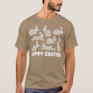 Paasbunny, hap-paasmakeraar t-shirt