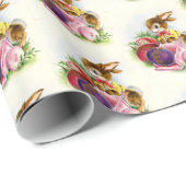 paasbunny Holiday Cadeaupapier (Rol Hoek)