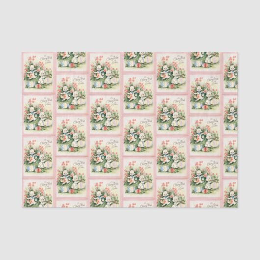  paasbunny Holiday Tissuepapier (Voorkant)