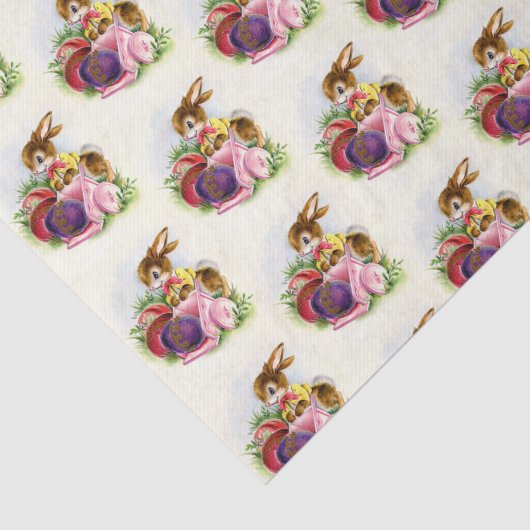  paasbunny Holiday Tissuepapier (Detail)