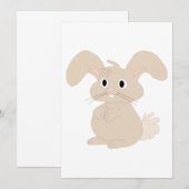 Paasbunny Kaart (Voorkant / Achterkant)