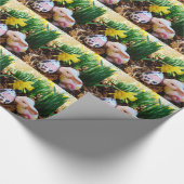 PaasBunny Koe Eieren Cadeaupapier (Hoek)