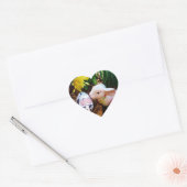 PaasBunny Koe Eieren Hart Sticker (Envelop)