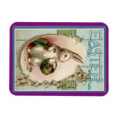  paasbunny magneet (Horizontaal)