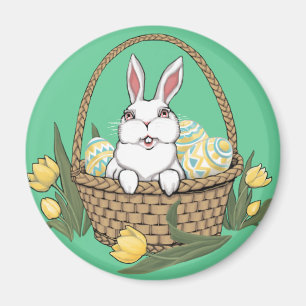Paasbunny Magnet Festive Easter Decorations Magneet