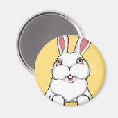 Paasbunny Magnet Festive Easter Decorations Magneet (Voorkant / Achterkant)