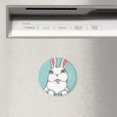 Paasbunny Magnet Festive Easter Decorations Magneet (Insitu (Vaatwasser))