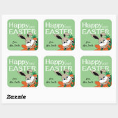PaasBunny met Carrots Gift Sticker & Labels (Vel)