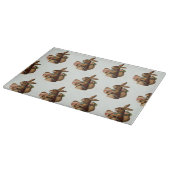  paasbunny met eieren snijplank (Hoek)