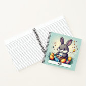 PaasBunny-Notitieboek met aangepaste niametag Notitieboek (Binnen)