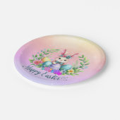 Paasbunny Papieren Bordje (Gekanteld)