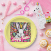 Paasbunny Papieren Bordje (Feest)