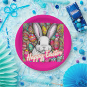 Paasbunny Papieren Bordje (Feest)