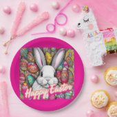 Paasbunny Papieren Bordje (Feest)