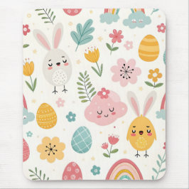 paasbunny Pattern Muismat