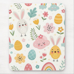 paasbunny Pattern Muismat