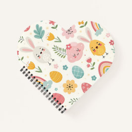 paasbunny Pattern Notitieboek