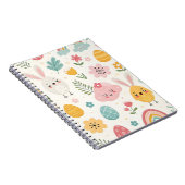paasbunny Pattern Notitieboek (Rechterzijde)