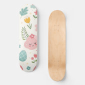 paasbunny Pattern Skateboard (Voorkant)