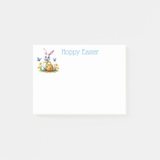 Paasbunny Post-it® Notes (Voorkant)