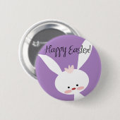 Paasbunny Ronde Button 5,7 Cm (Voorkant /achterkant)