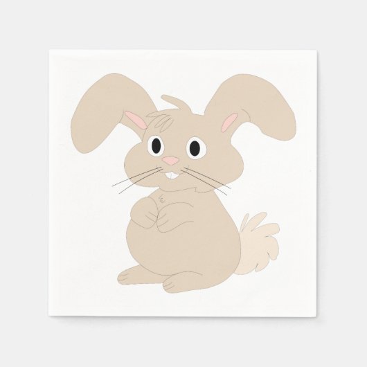Paasbunny Servet (Voorkant)