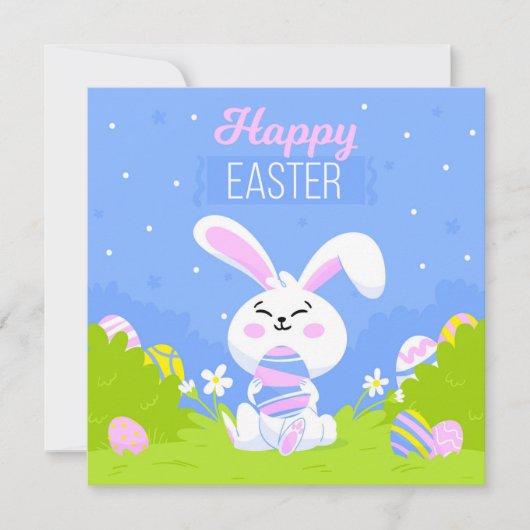 PaasBunny Spring Kaart (Voorkant)