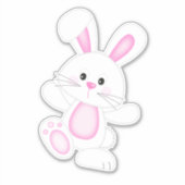 Paasbunny Sticker (Voorkant)