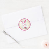 PaasBunny-sticker Ronde Sticker (Envelop)
