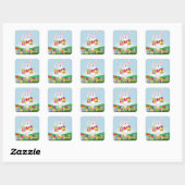 Paasbunny Stickers (Vel)