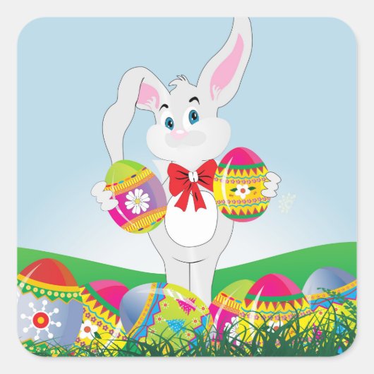 Paasbunny Stickers (Voorkant)