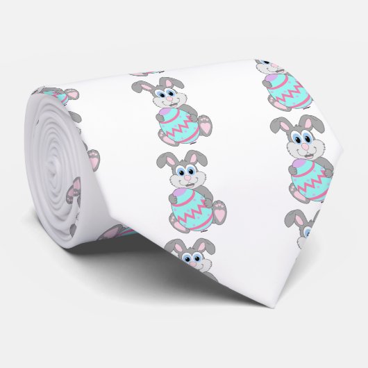 Paasbunny Stropdas (Opgerold)