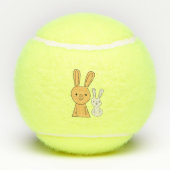 Paasbunny Tennisballen (Achterkant)