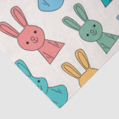 Paasbunny Tissuepapier (Detail)