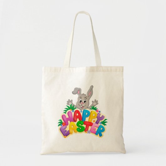 Paasbunny Tote Bag (Voorkant)