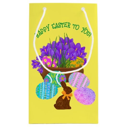 Paascadeau Klein Cadeauzakje (Achterkant)